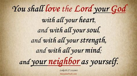 greatest commandment verse esv
